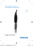 Philips Norelco Nose and ear trimmer NT9105/40