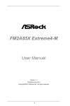 Asrock FM2A85X Extreme4-M