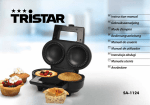 Tristar Pie maker
