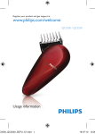 Philips do-it-yourself hair clipper QC5530