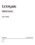 Lexmark MS410d