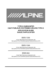 Alpine SWG-844