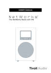 Tivoli Audio NetWorks/FM