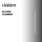 Uniden BC355N scanner
