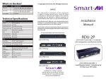 Smart-AVI RDU-2P