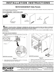 Chief NS1S1223 rack accessory