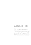 Arcam AV9 audio amplifier