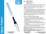 dreamGEAR Glow Saber for the Wii