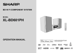 Sharp XL-BD601PH home cinema system