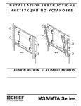 Chief MSA3029 flat panel wall mount