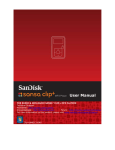 Sandisk Sansa Clip+, 4GB