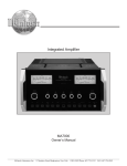 McIntosh MA7000 audio amplifier