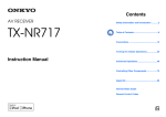 ONKYO TX-NR717 AV receiver