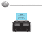 McIntosh MC452 audio amplifier