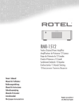 Rotel RMB-1512 V2