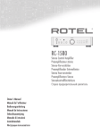 Rotel RC-1580 V2