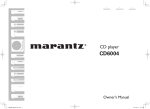 Marantz CD6004B