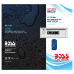 Boss Audio Systems CD/MP3 AM/FM Receiver