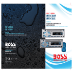 Boss Audio Systems CD/MP3 AM/FM Receiver