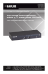 Black Box AVSW-HDMI2X1 video switch