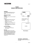 Valcom V-9934 microphone