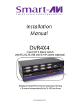 Smart-AVI DVR4X4 video switch