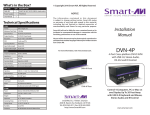 Smart-AVI DVN-4PS video switch