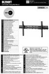 OmniMount OL200FT flat panel wall mount