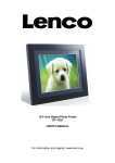 Lenco DF-1020 digital photo frame