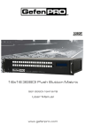 Gefen GEF-3GSDI-16416-PB video switch
