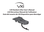 VXi L50 REMOTE HANDSET LIFTER