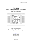 La Crosse Technology WA-1440U weather station