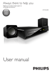 Philips 2.1 Home theater HTD3200