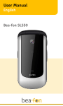 Beafon SL550 2.4" 70g Black, Silver
