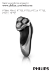 Philips PowerTouch dry electric shaver PT728