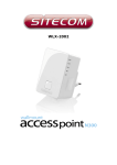 Sitecom WLX-2002 WLAN access point