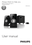 Philips Multimedia Speakers 2.1 SPA4355