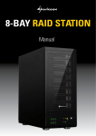 Sharkoon 8-Bay RAID-Station