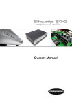 Perreaux SXH2 audio amplifier
