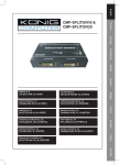 König CMP-SPLITDVI10 video splitter