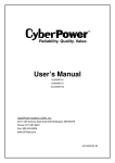 CyberPower OL8000RT3U uninterruptible power supply (UPS)