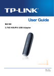 TP-LINK MA180 3G UMTS wireless network equipment