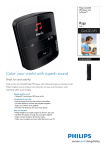 Philips GoGear MP3 player SA4RGA04KF