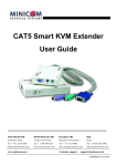 Tripp Lite Minicom Cat5 Smart KVM Extender