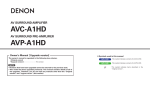 Denon AVP-A1HD AV receiver