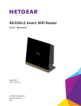 Netgear R6300 Wi-Fi Ethernet LAN Dual-band Black