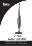 Fakir A 120 vacuum cleaner