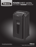 Fellowes Powershred 460Ms