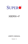 Supermicro MBD-X9DRX+-F-O