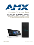 AMX MXD-2000XL-PAN